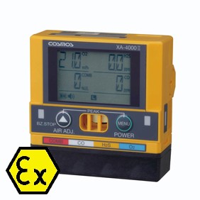 Personal gas detector XA-4400 series